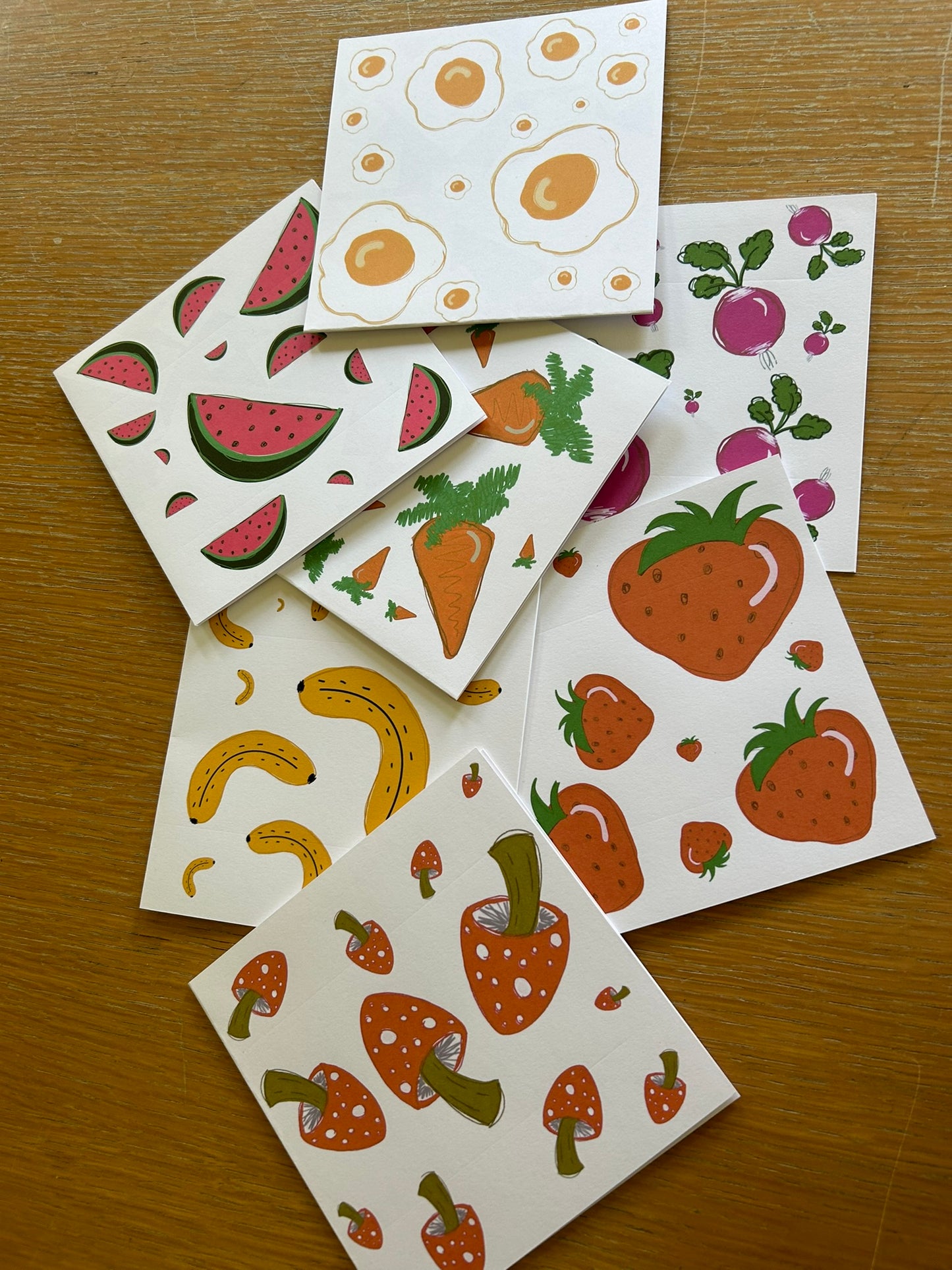 Set of 7 cards - The Argentum Design Co