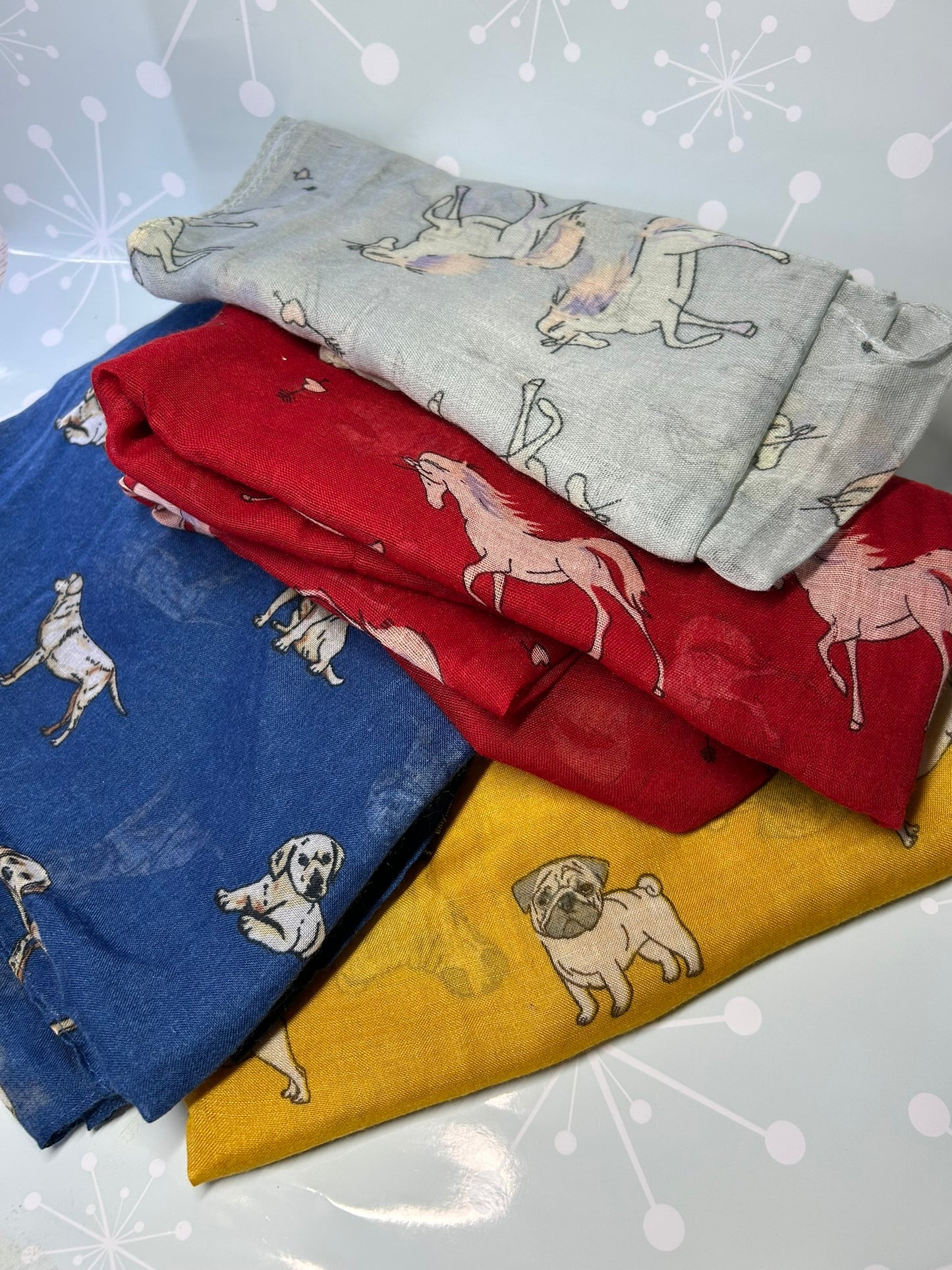 Printed Scarves - The Argentum Design Co