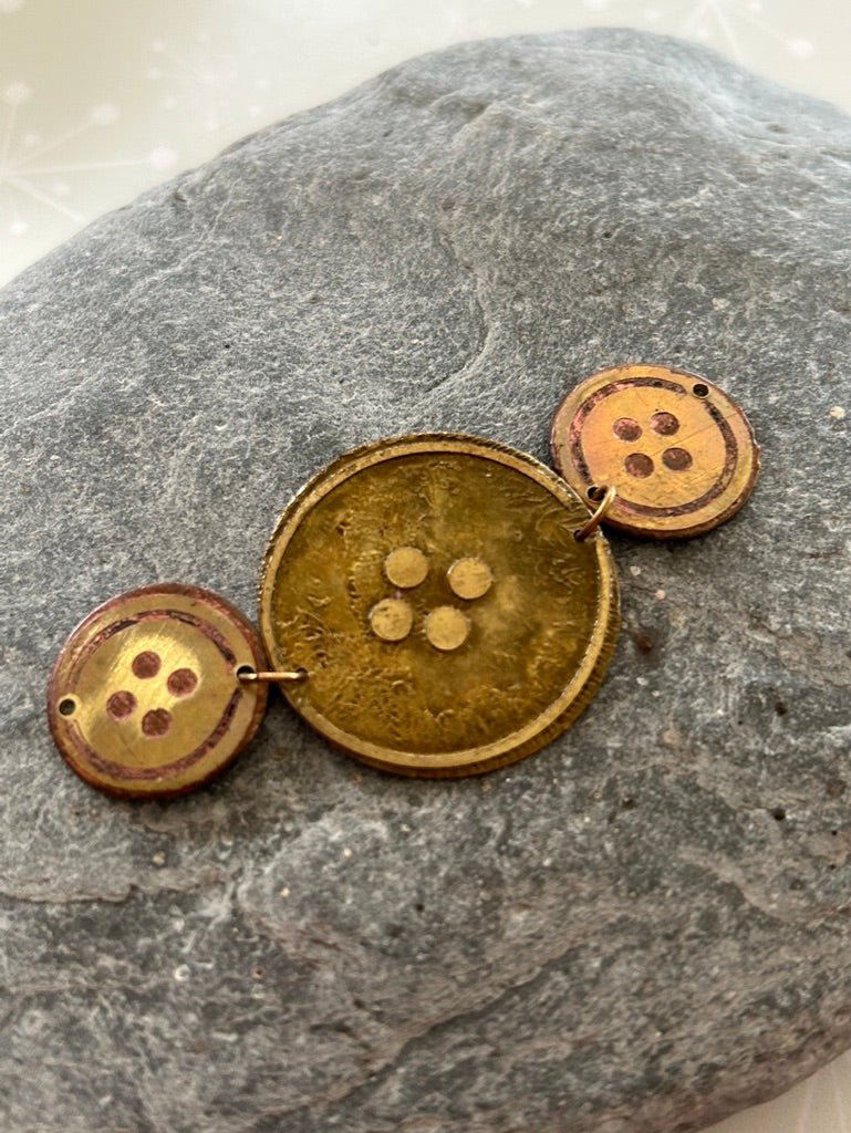 button necklaces - The Argentum Design Co