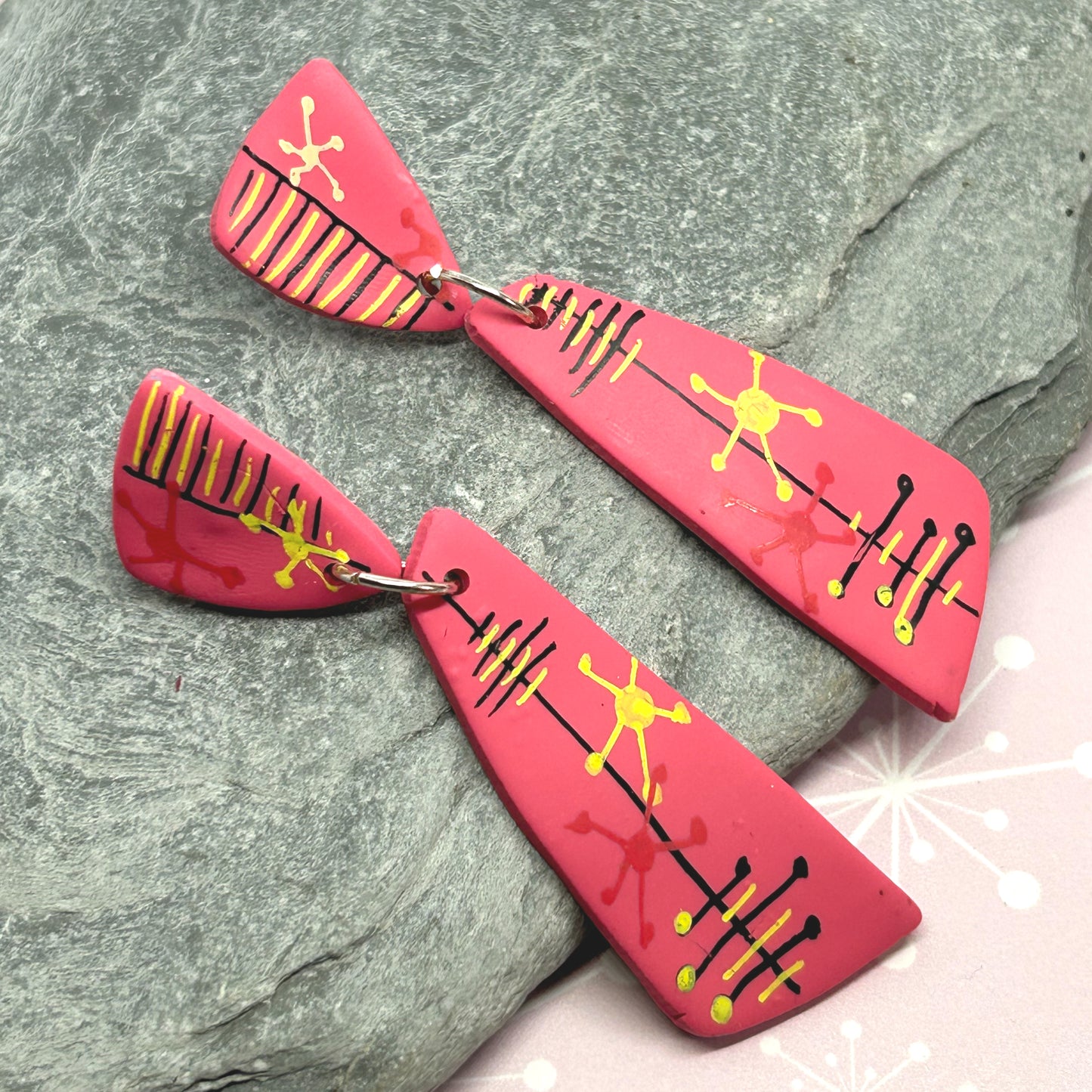 Atomic Earrings - The Argentum Design Co