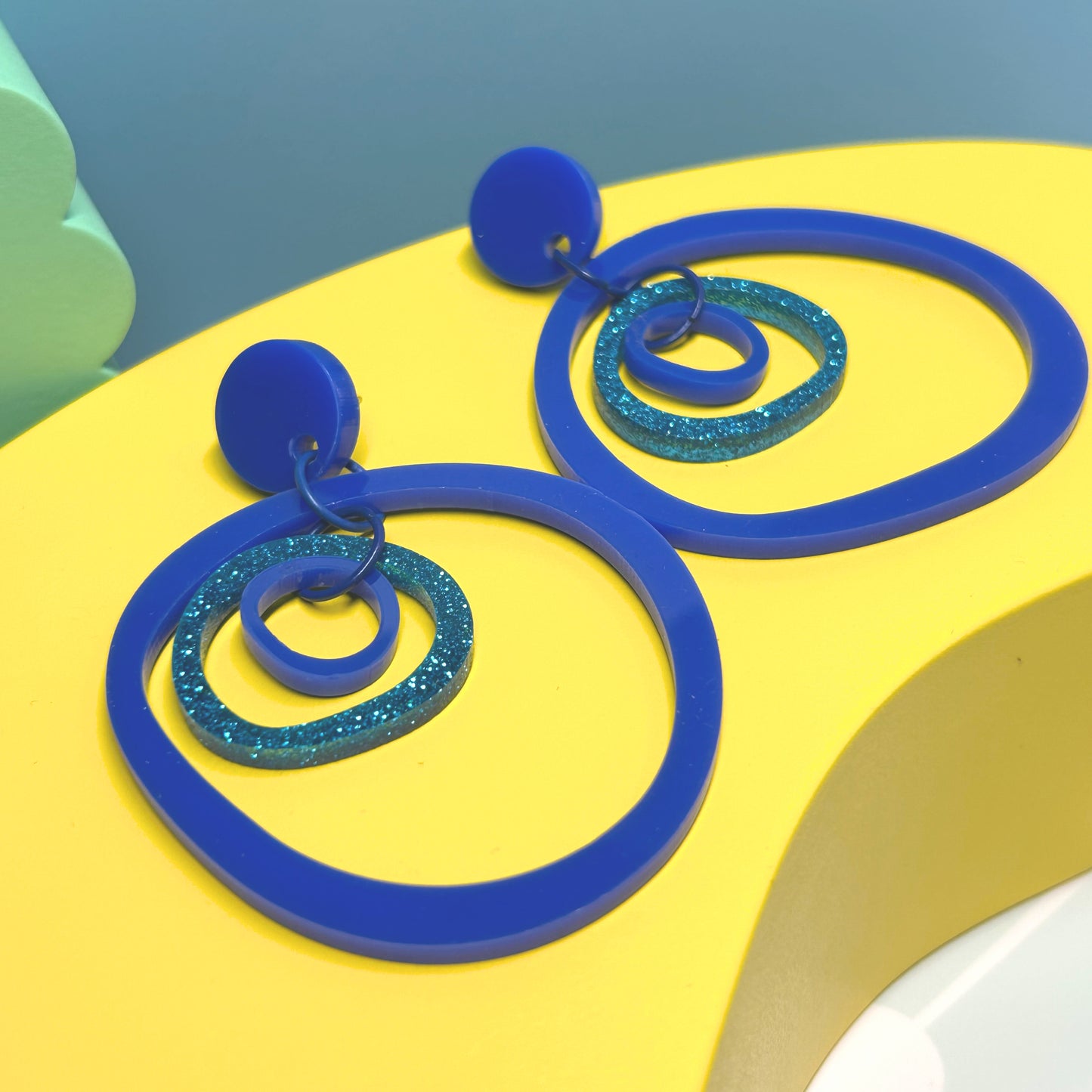 Wonky Hoops - The Acrylic Edit - The Argentum Design Co