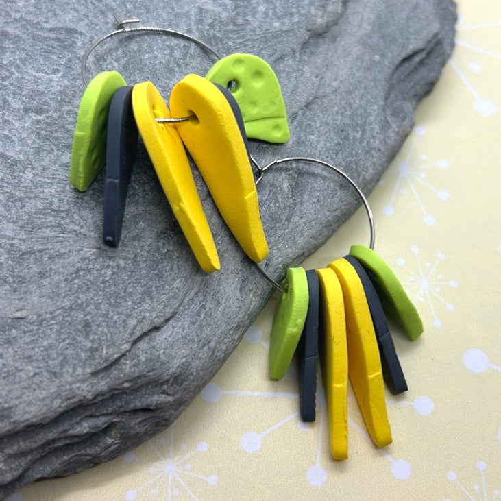 Fiesta ear hoops - The Argentum Design Co