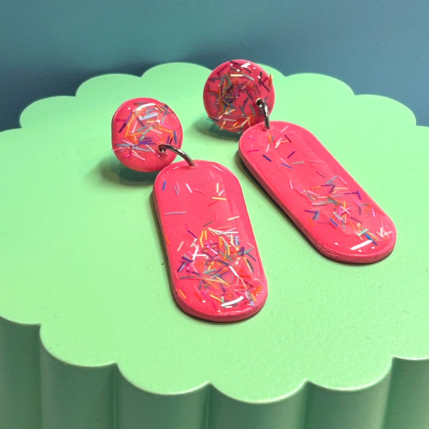 Glitterati super shiny earrings