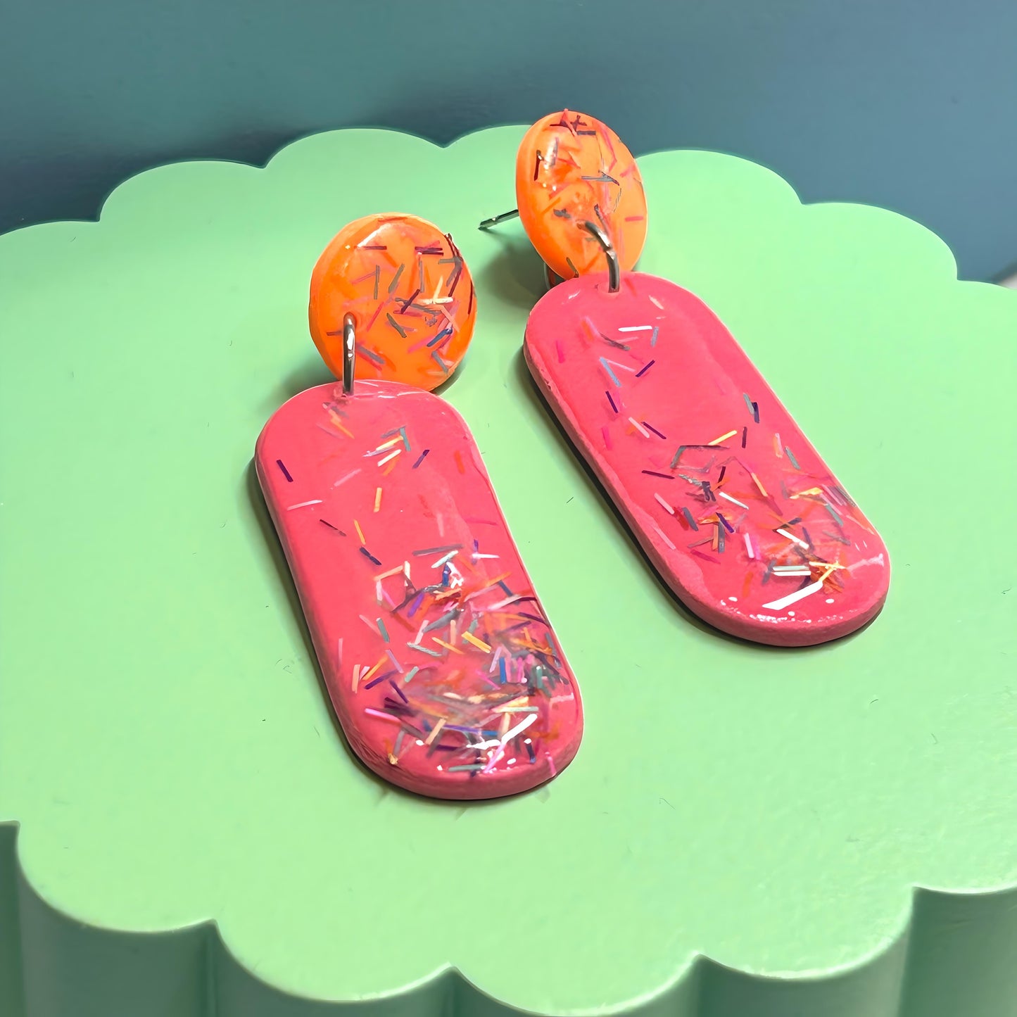 Glitterati super shiny earrings