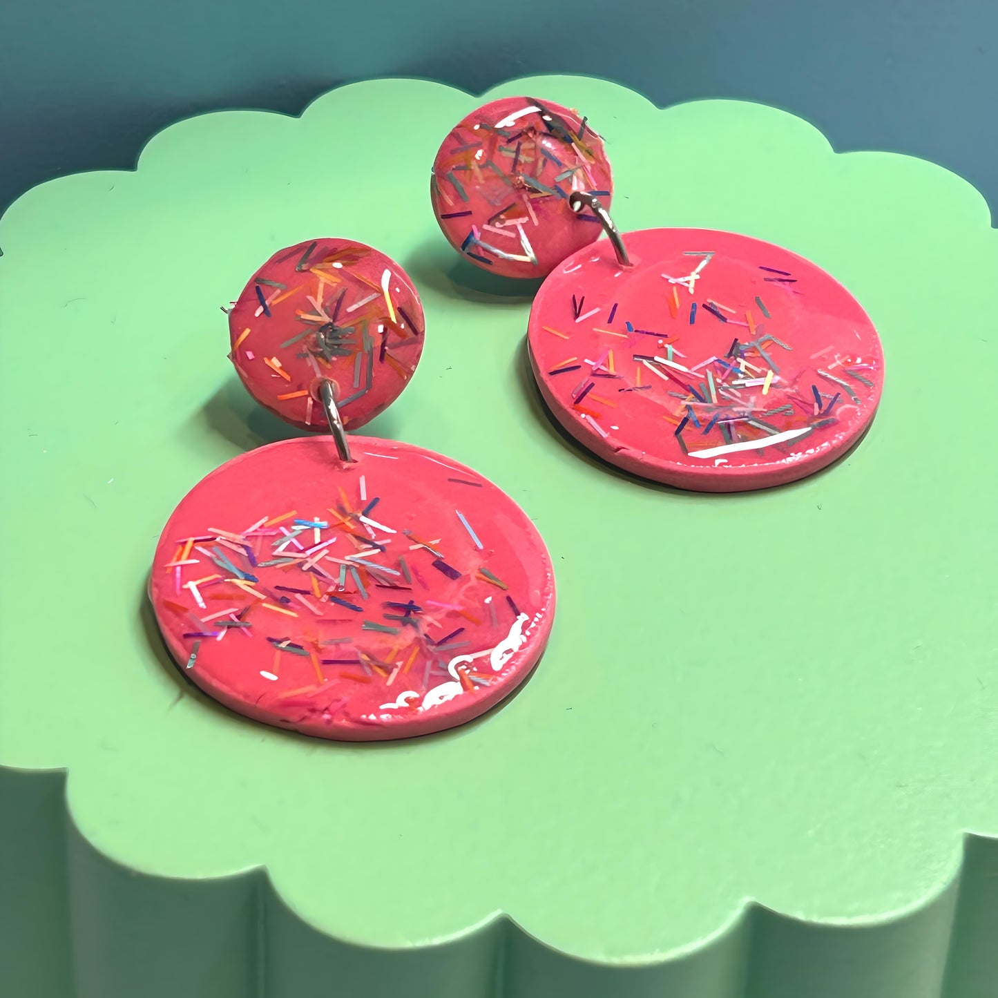 Glitterati super shiny earrings