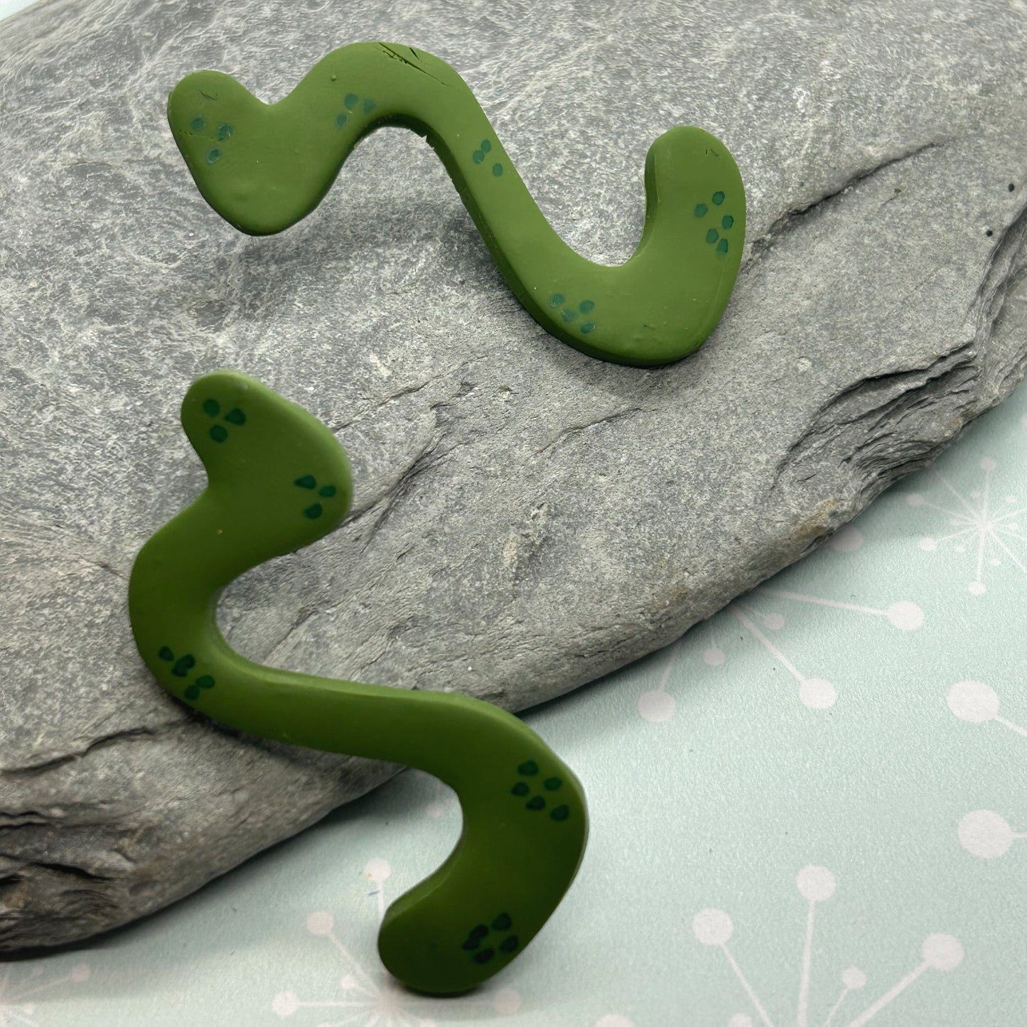 Jelly Snake Studs - The Argentum Design Co
