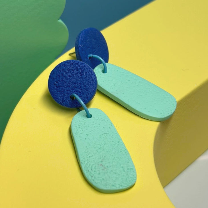 Ken Colour Block earrings