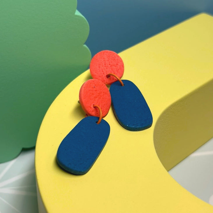 Ken Colour Block earrings