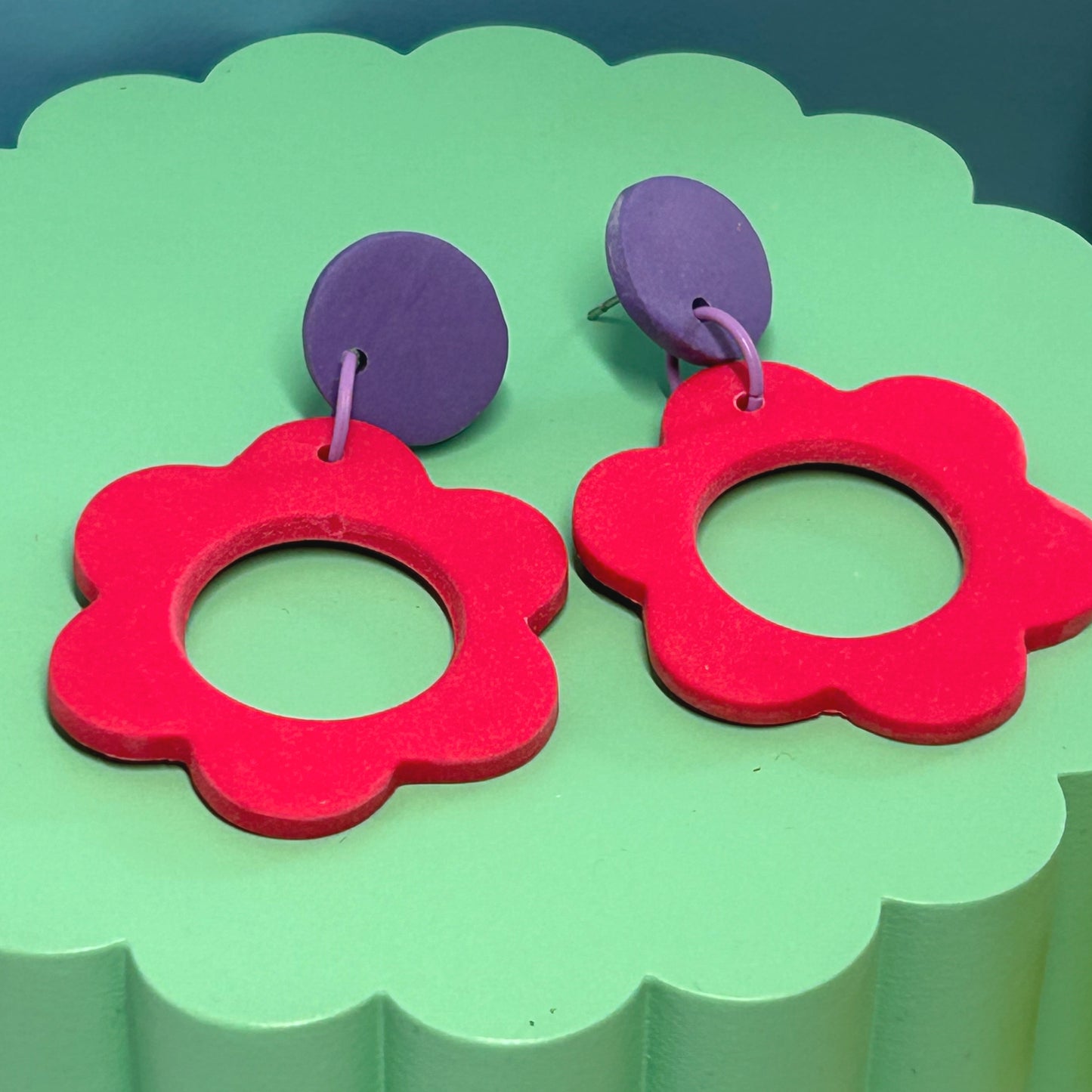Mary Flower Earrings