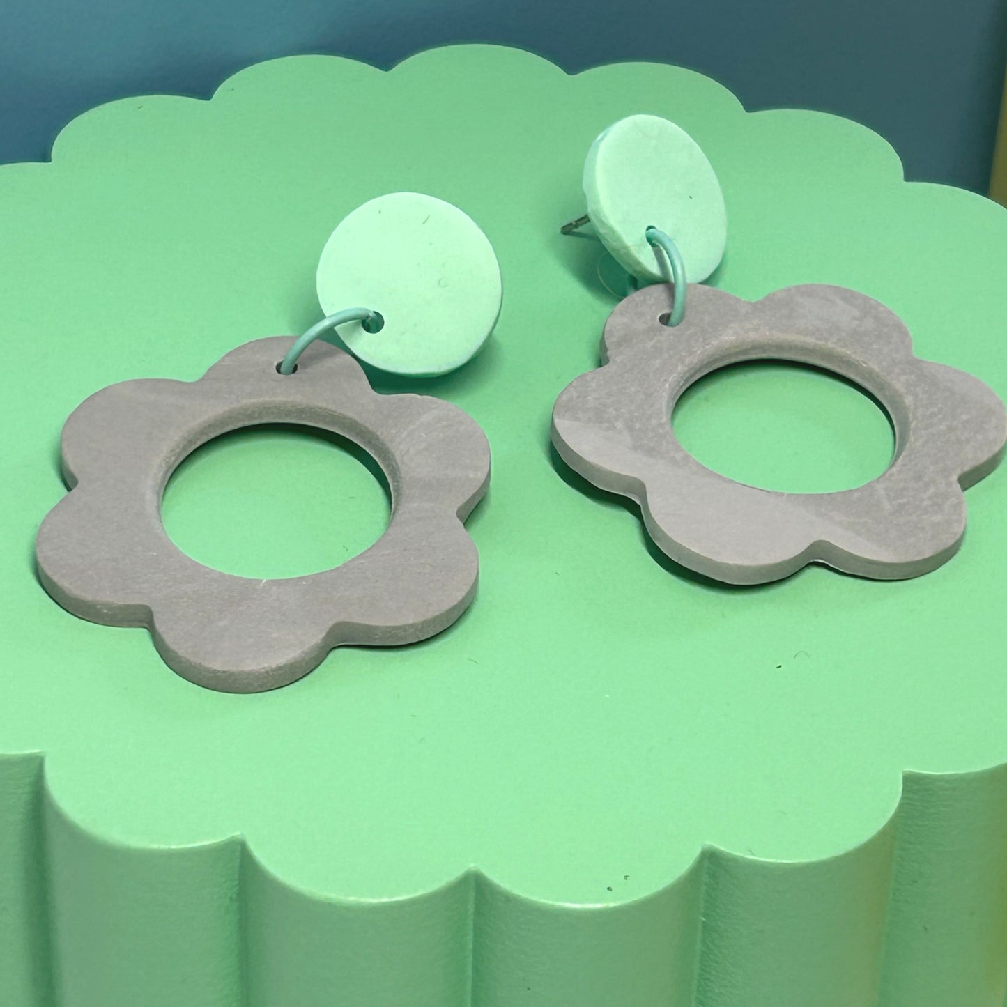 Mary Flower Earrings