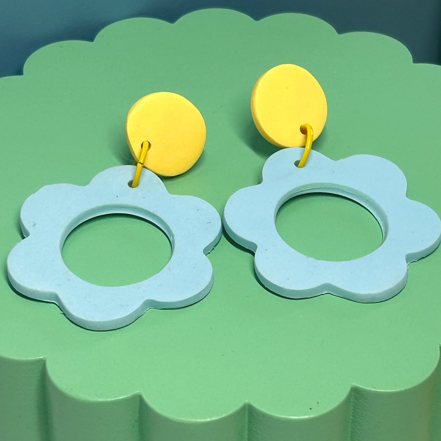 Mary Flower Earrings