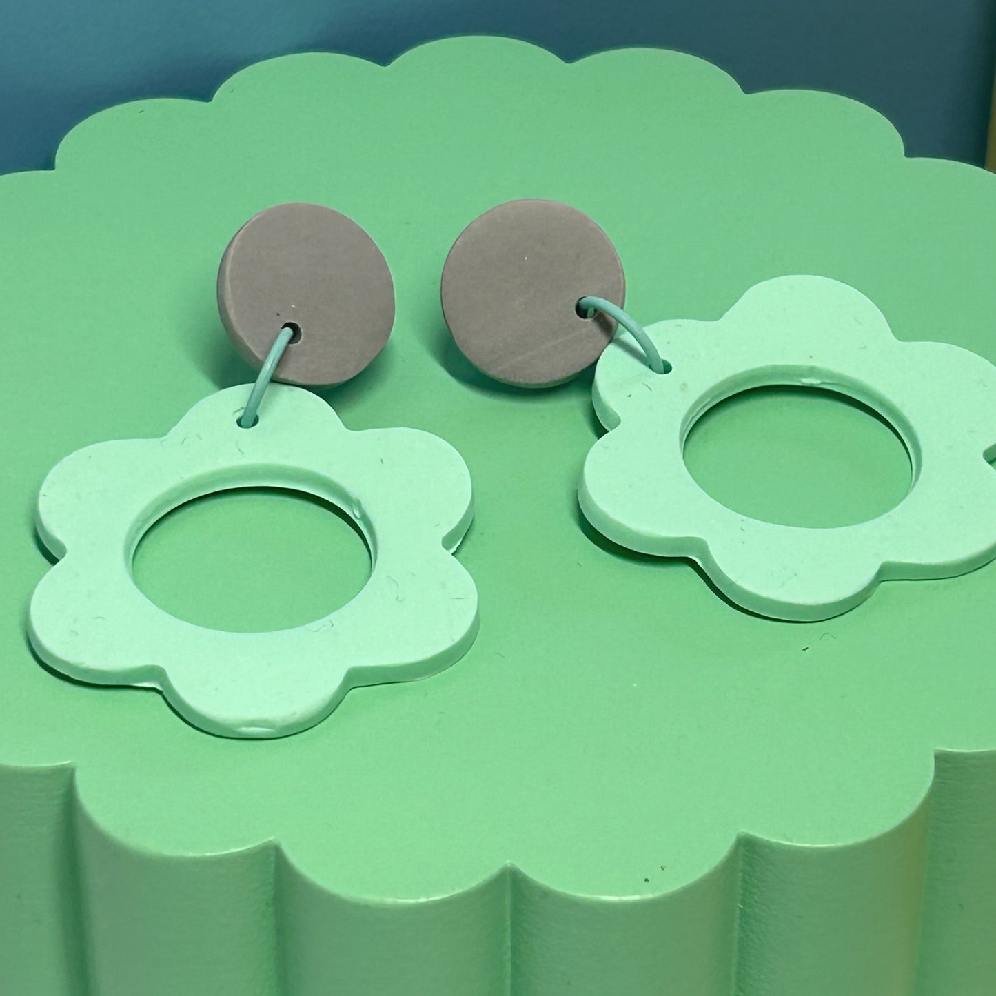 Mary Flower Earrings