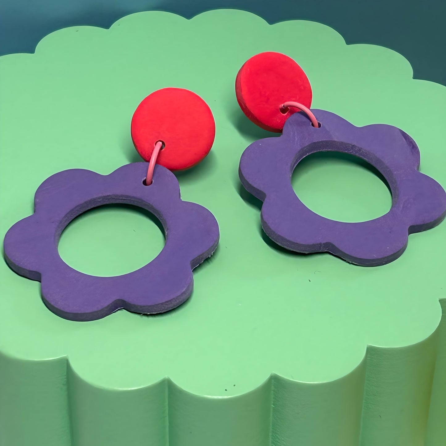 Mary Flower Earrings