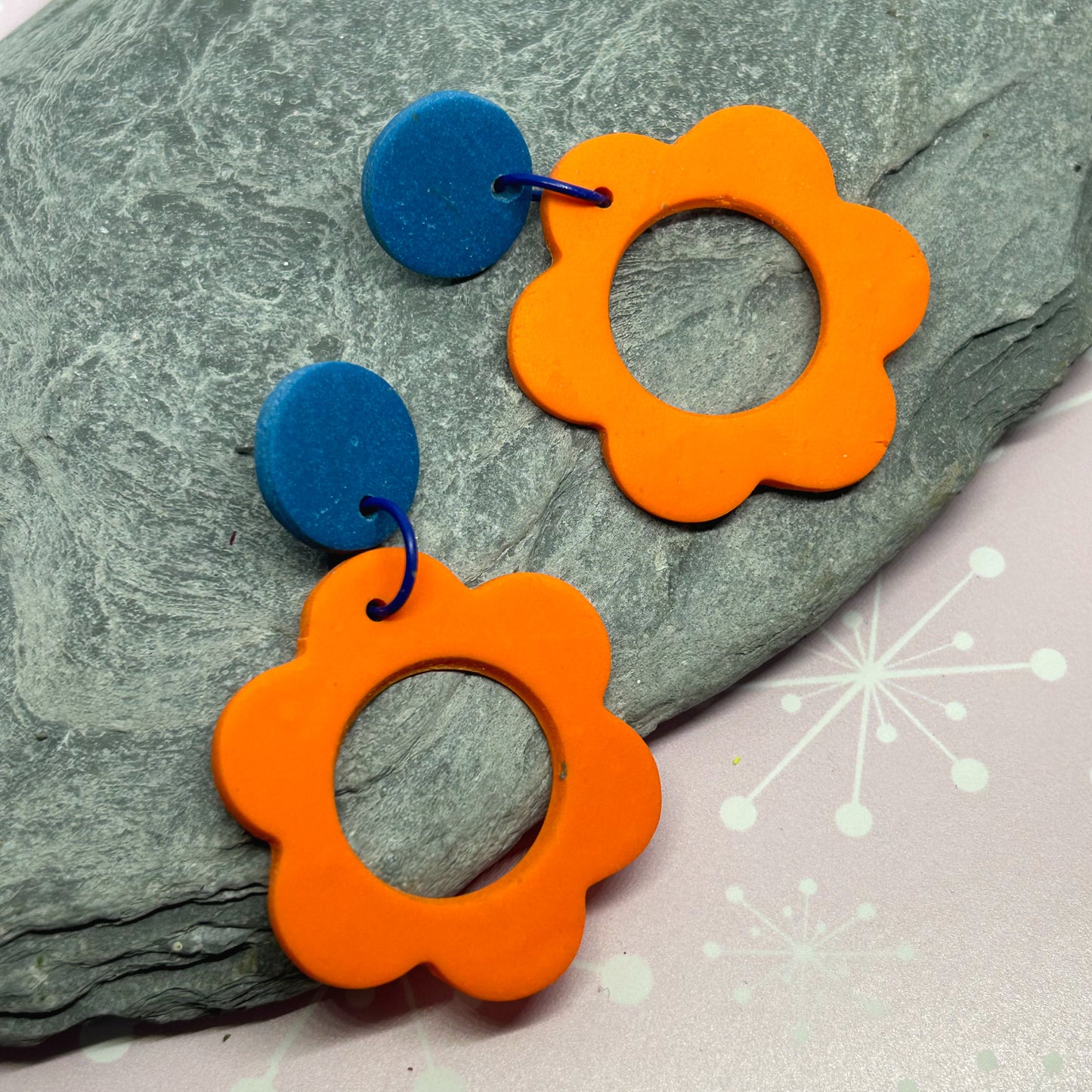 Mary Flower Earrings - The Argentum Design Co