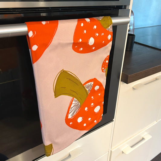 Mushroom Tea Towel - The Argentum Design Co