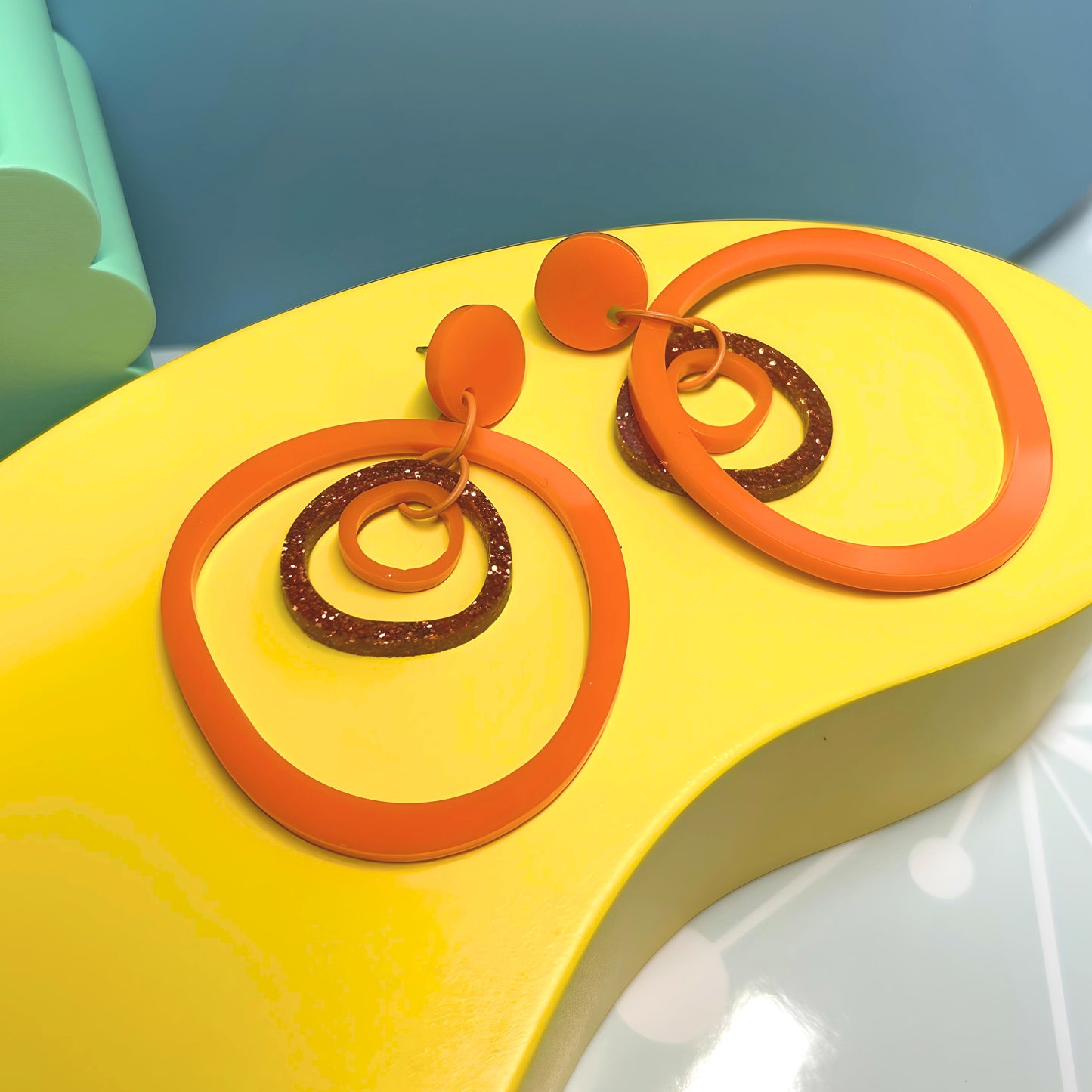 Wonky Hoops - The Acrylic Edit - The Argentum Design Co
