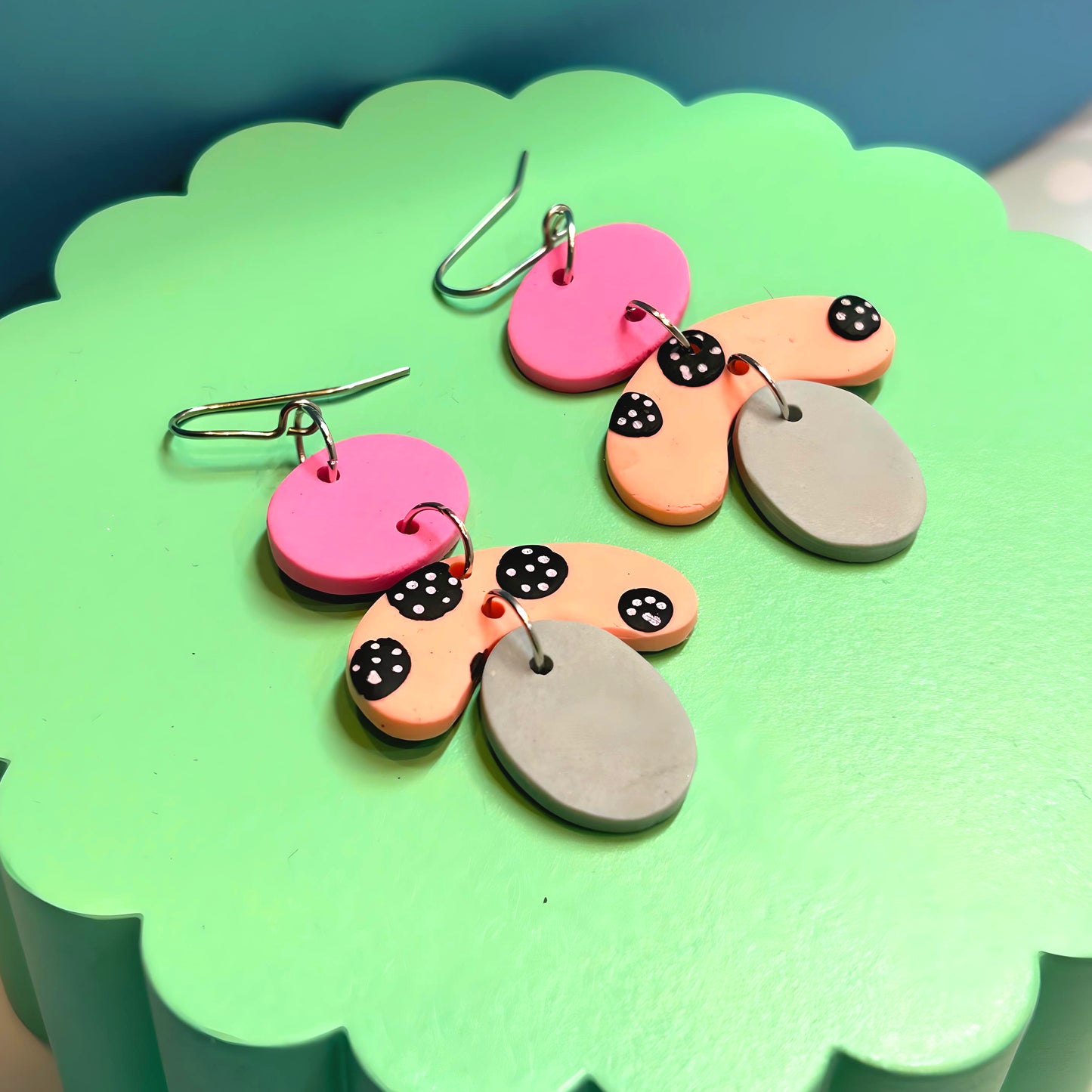 Petals Wire Dangle Earrings