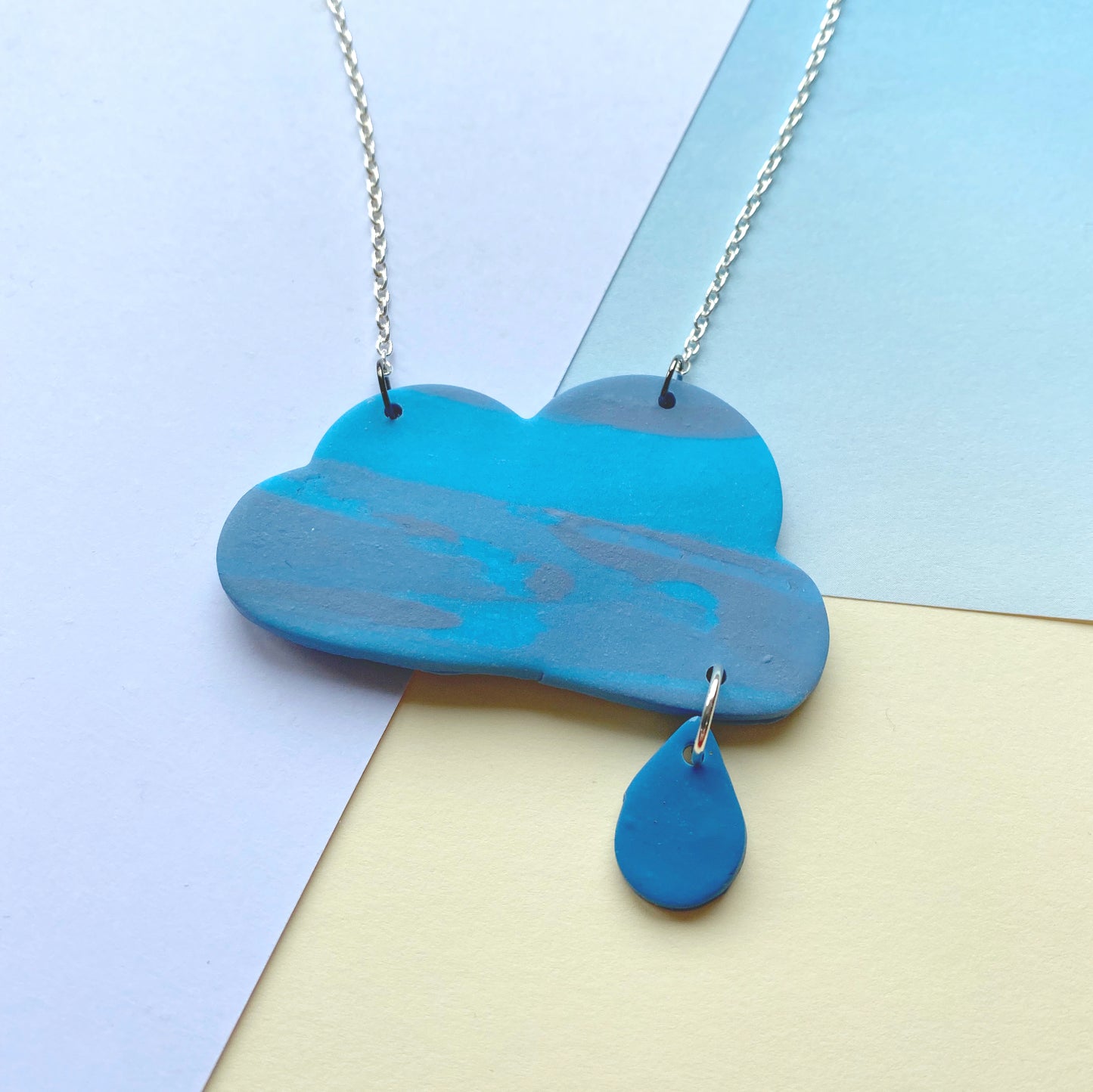 Rain cloud Necklace - The Argentum Design Co