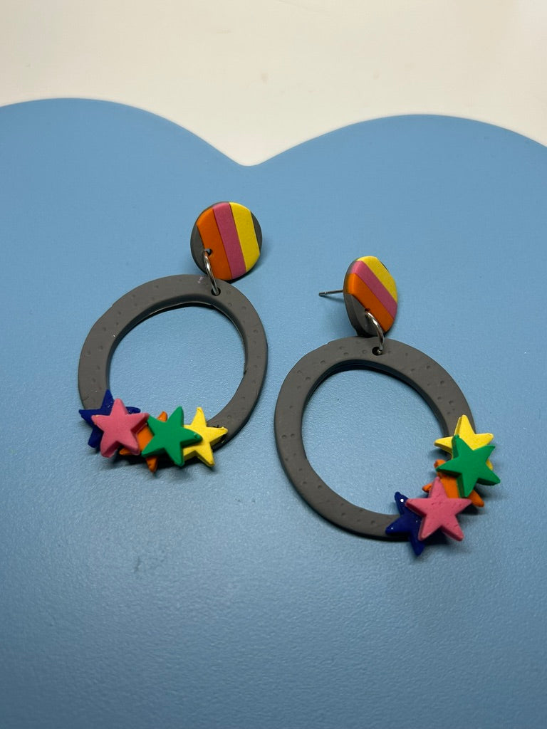 star hoops - The Argentum Design Co