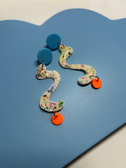 Confetti earrings
