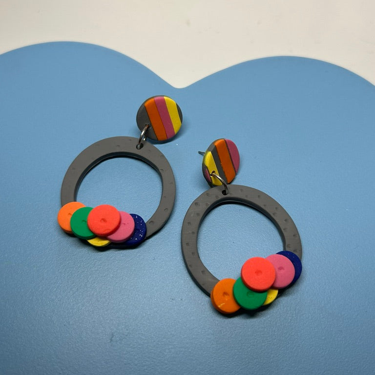 dot hoops - The Argentum Design Co