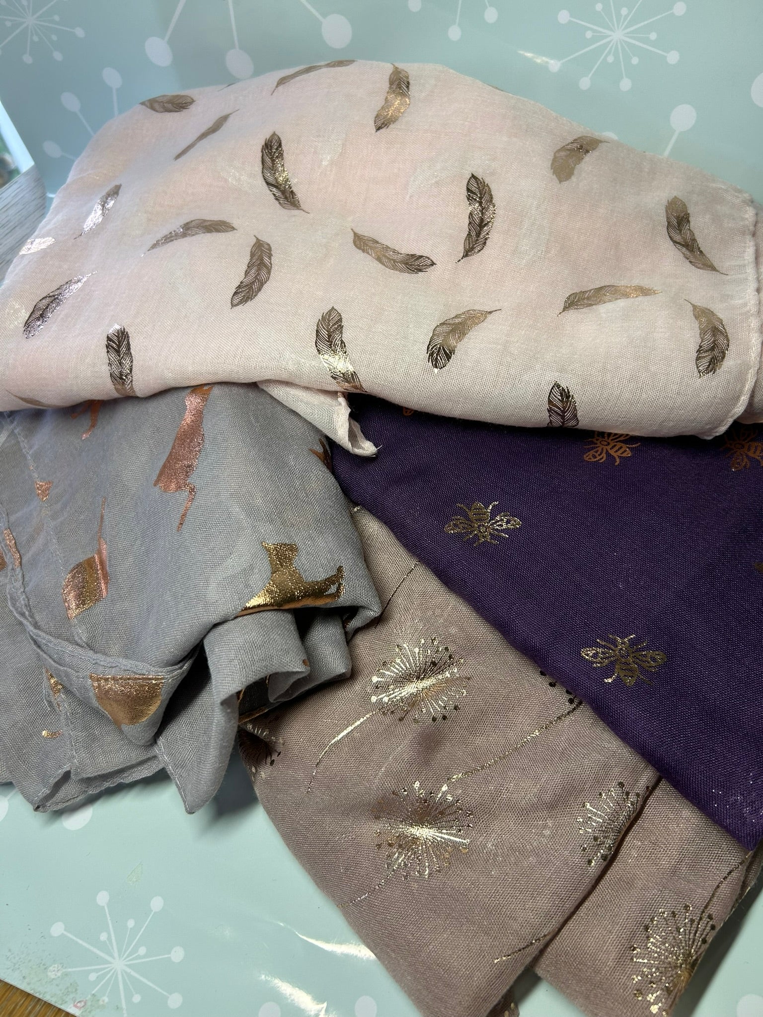 Printed Scarves - The Argentum Design Co