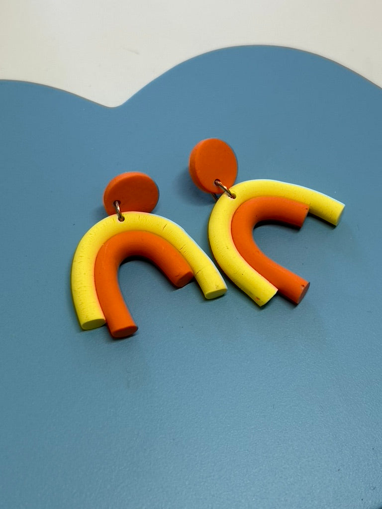 short arches orange - The Argentum Design Co