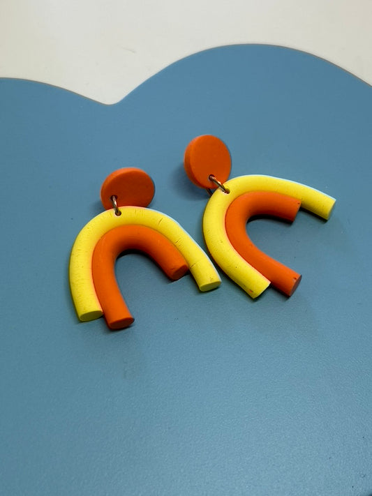 short arches orange - The Argentum Design Co