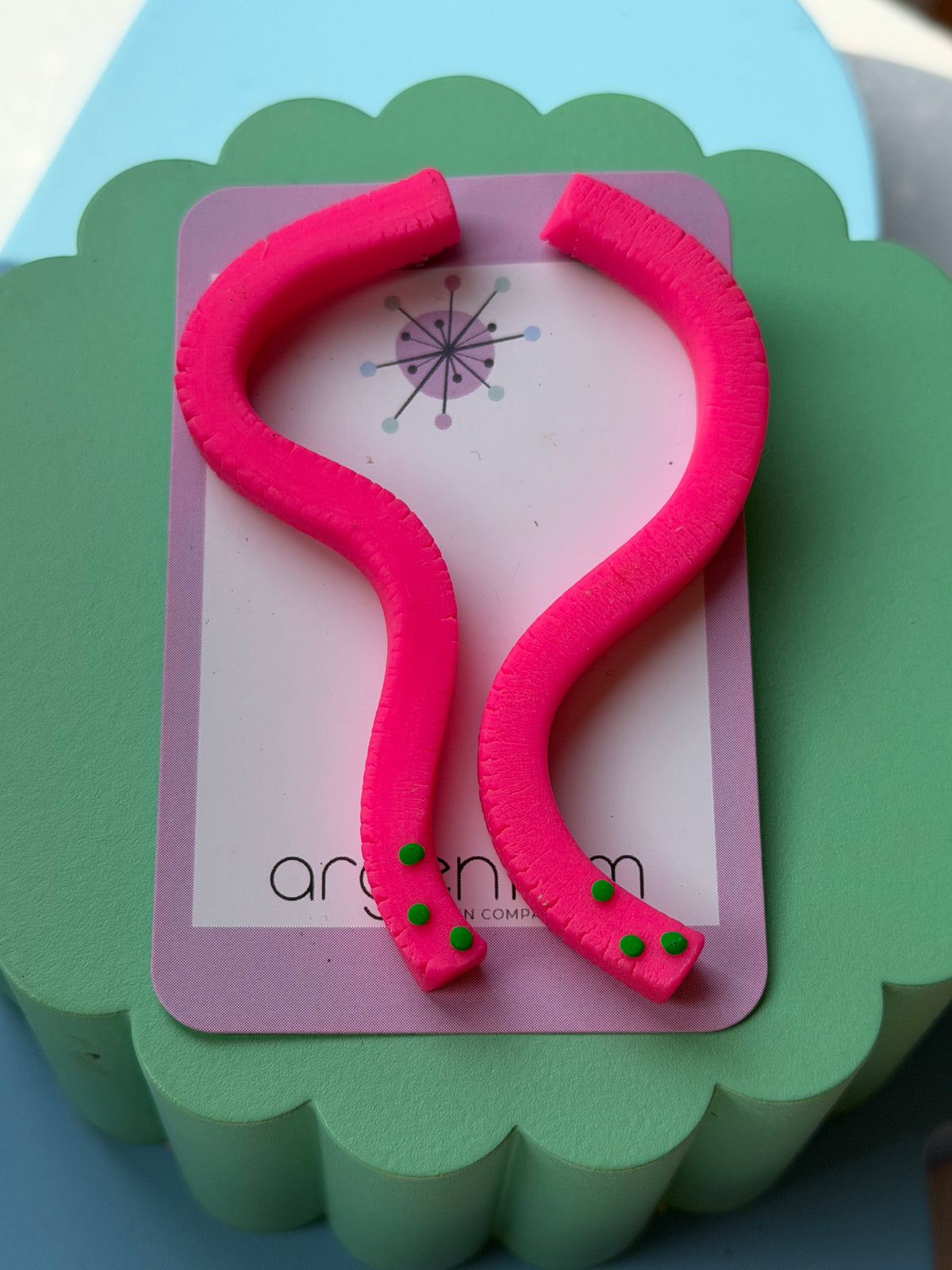 Line - Stud Earrings