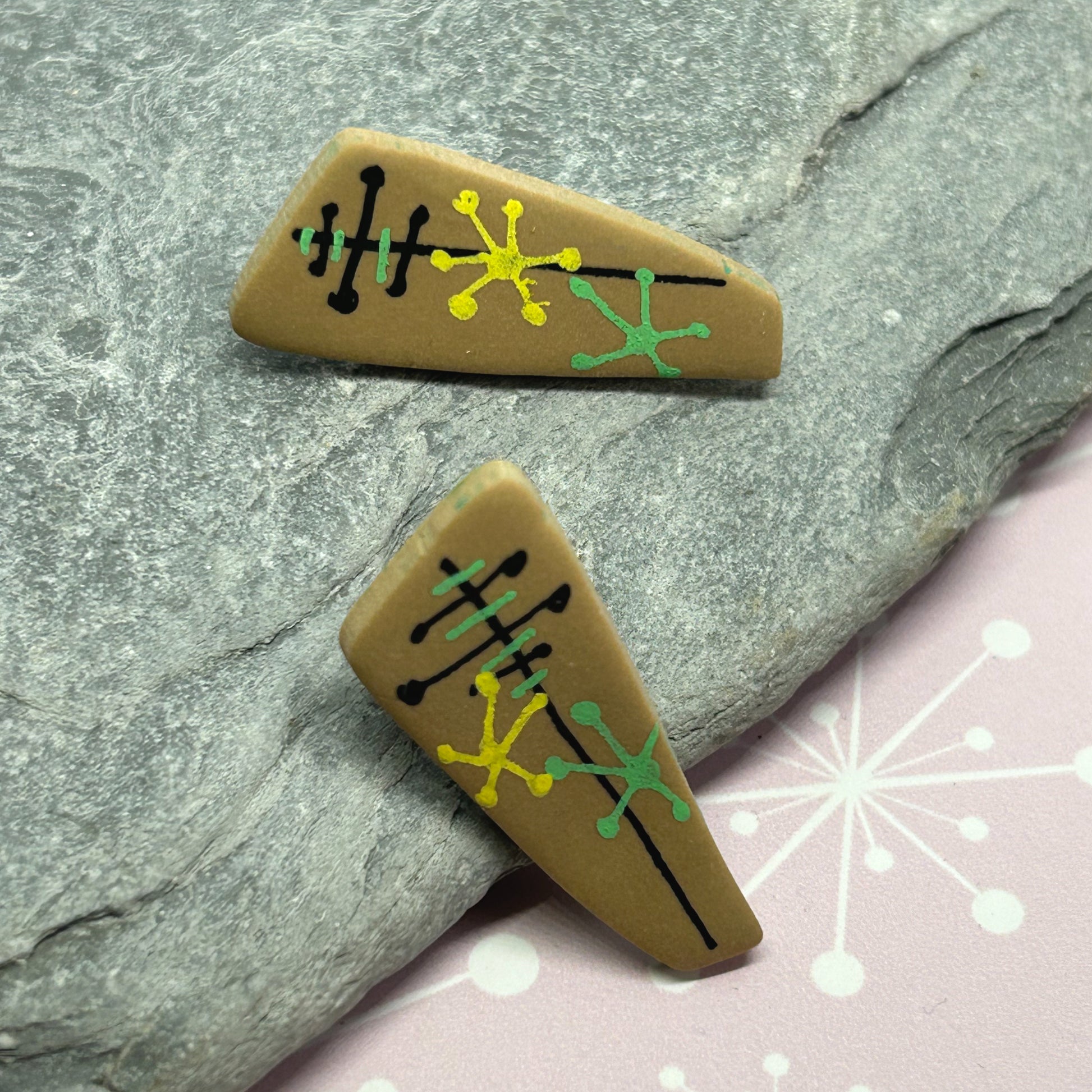 Atomic Earrings - The Argentum Design Co