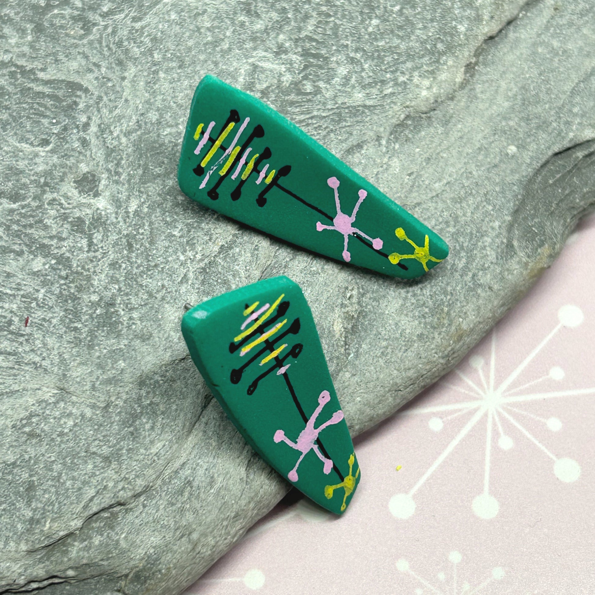 Atomic Earrings - The Argentum Design Co