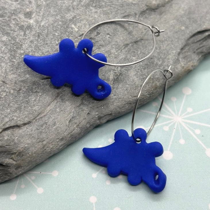 Mini Dino Earrings - The Argentum Design Co