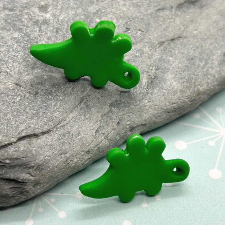 Mini Dino Earrings - The Argentum Design Co