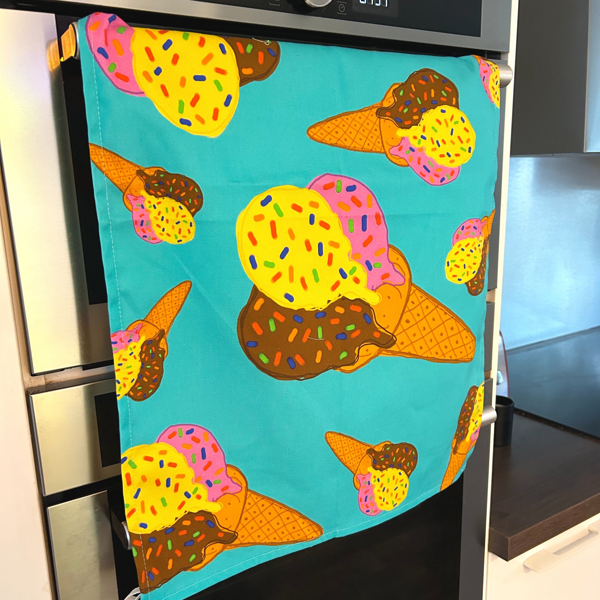 Ice Cream Tea Towel - The Argentum Design Co