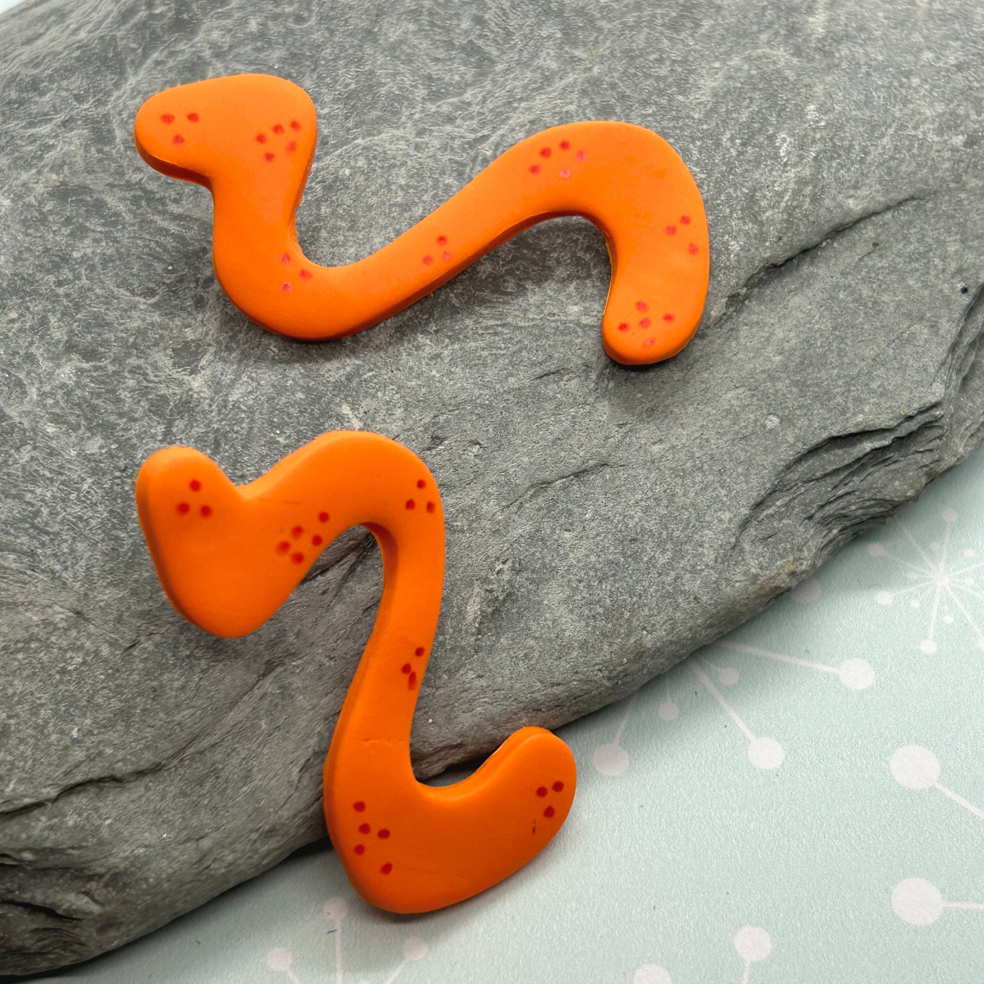 Jelly Snake Studs - The Argentum Design Co