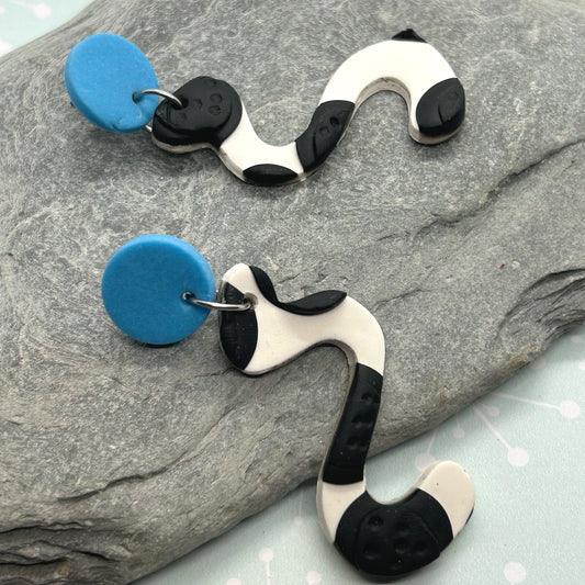 Black and white colour pop Jelly Snakes - The Argentum Design Co