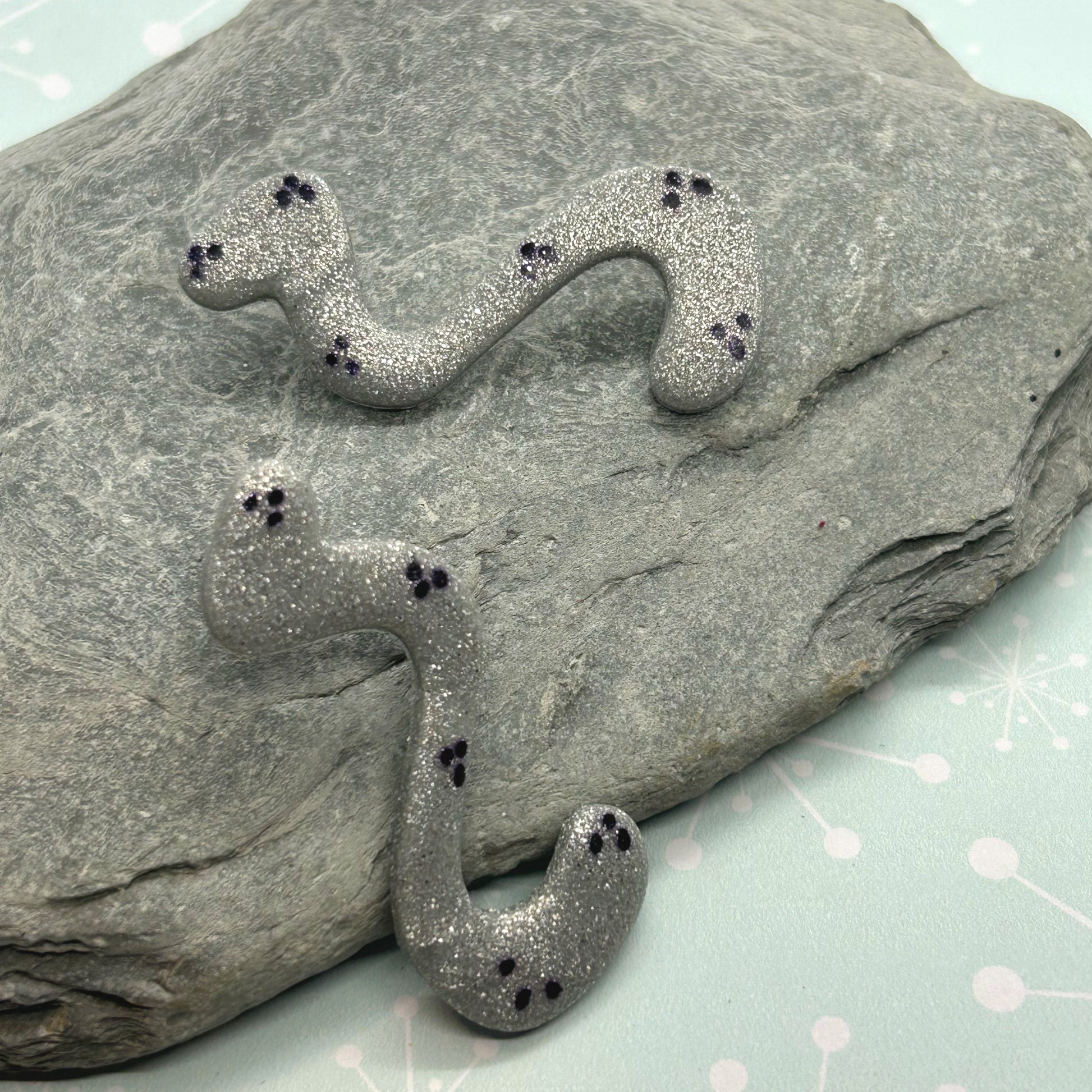 Jelly Snake Studs - The Argentum Design Co