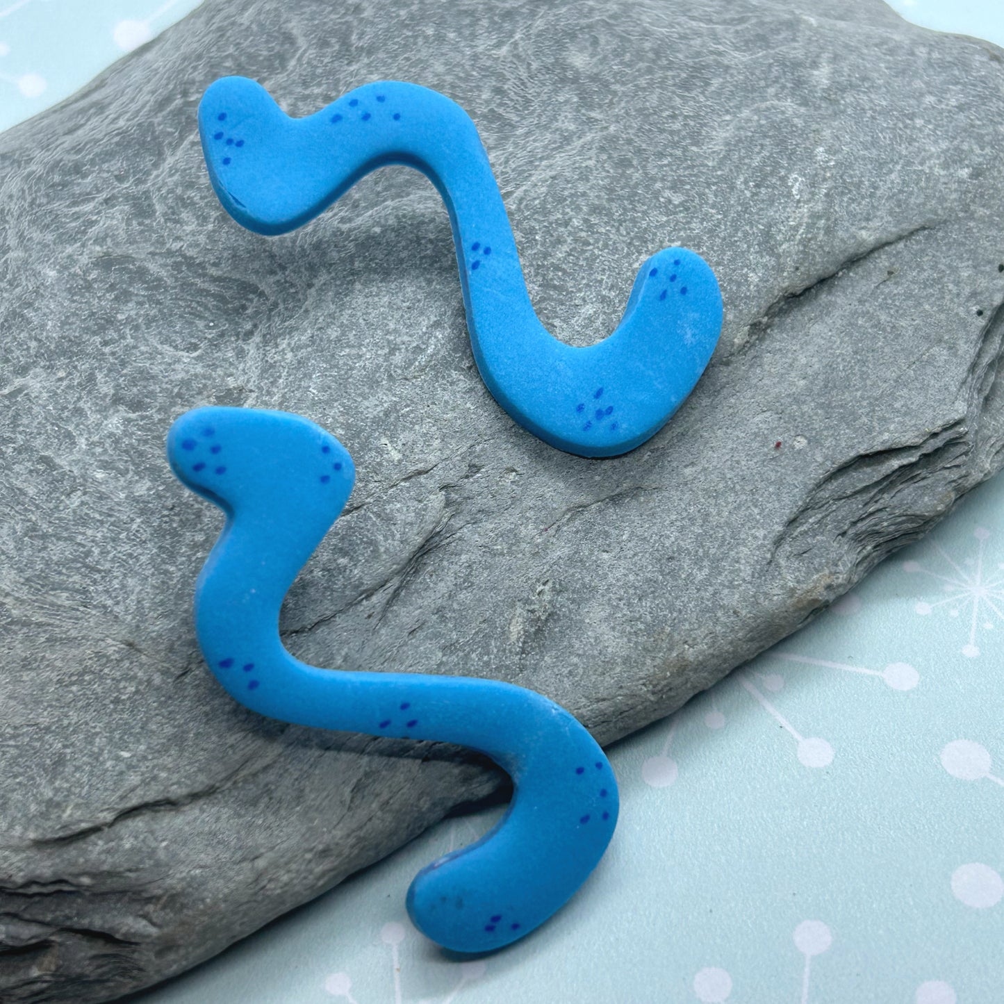 Jelly Snake Studs - The Argentum Design Co