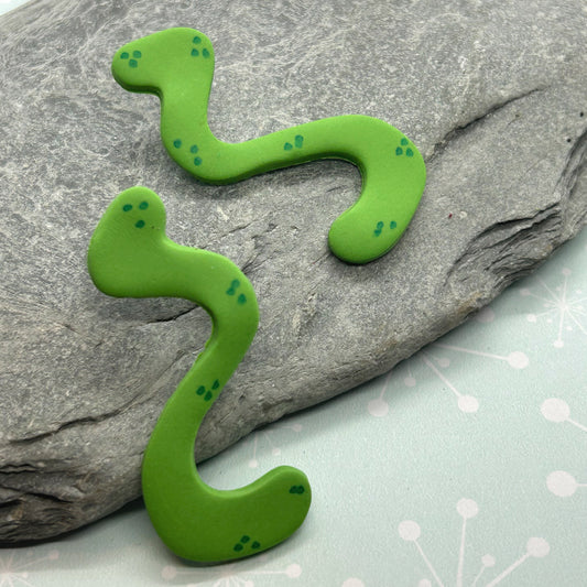 Jelly Snake Studs - The Argentum Design Co