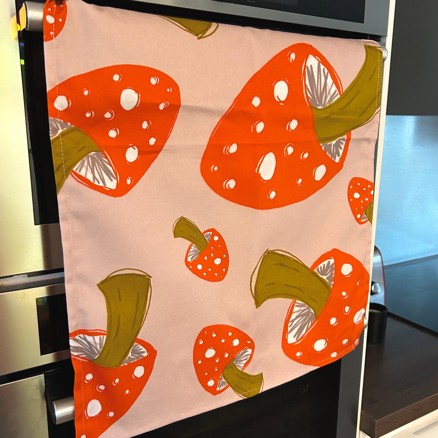 Mushroom Tea Towel - The Argentum Design Co