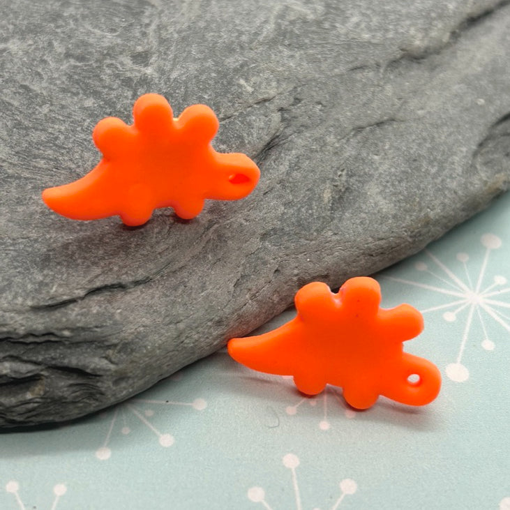 Mini Dino Earrings - The Argentum Design Co