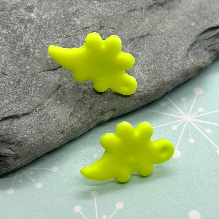 Mini Dino Earrings - The Argentum Design Co