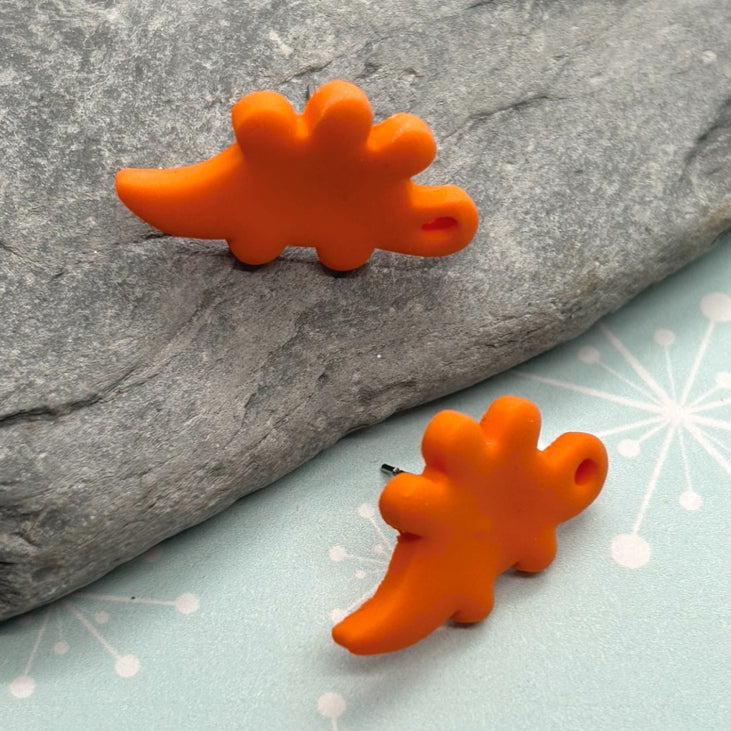 Mini Dino Earrings - The Argentum Design Co