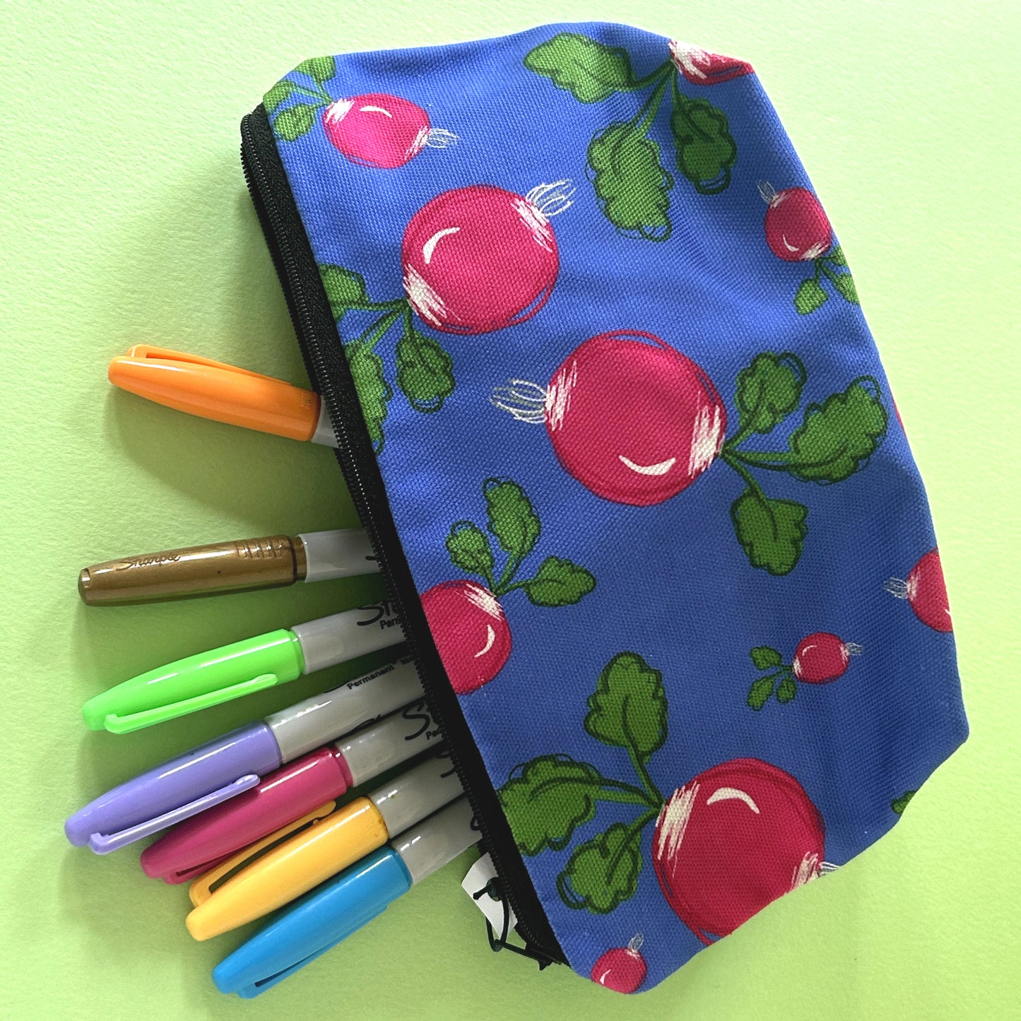 Zip Pouches, make up bag - The Argentum Design Co