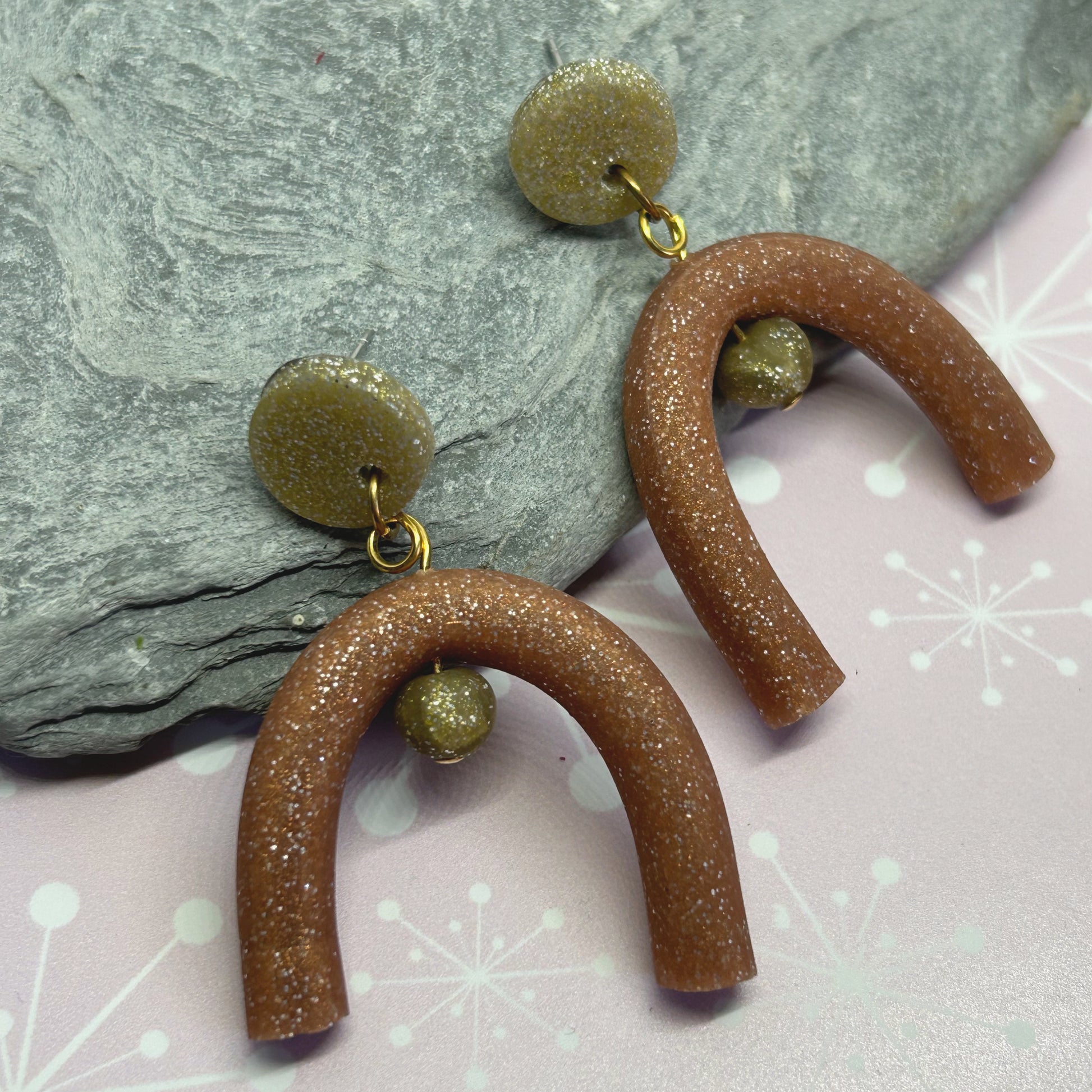 Dotty Arches Earrings - The Argentum Design Co