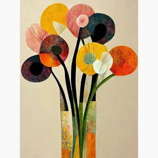 The Creative Escape Club - Spring Flower Collage 21/4 - The Argentum Design Co