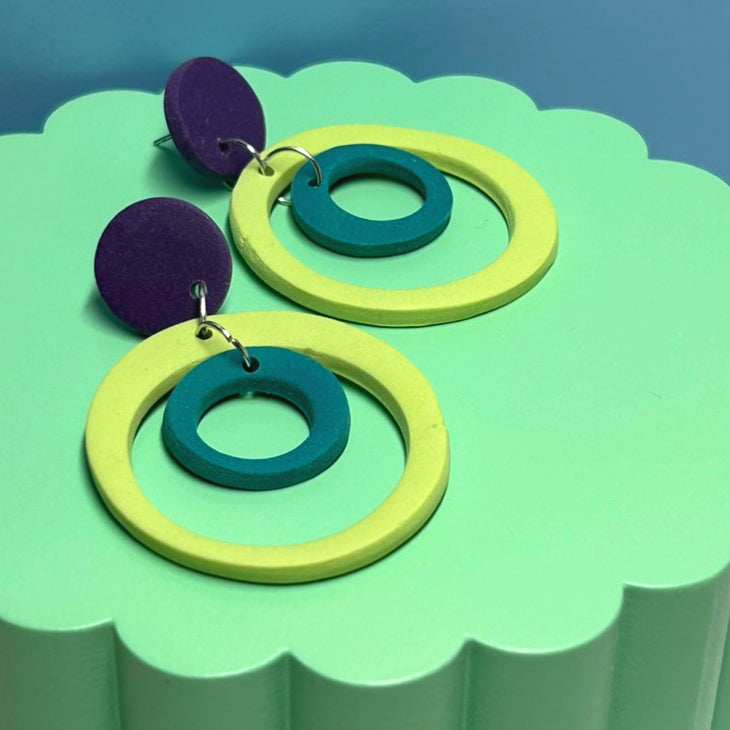 Tina retro hoops