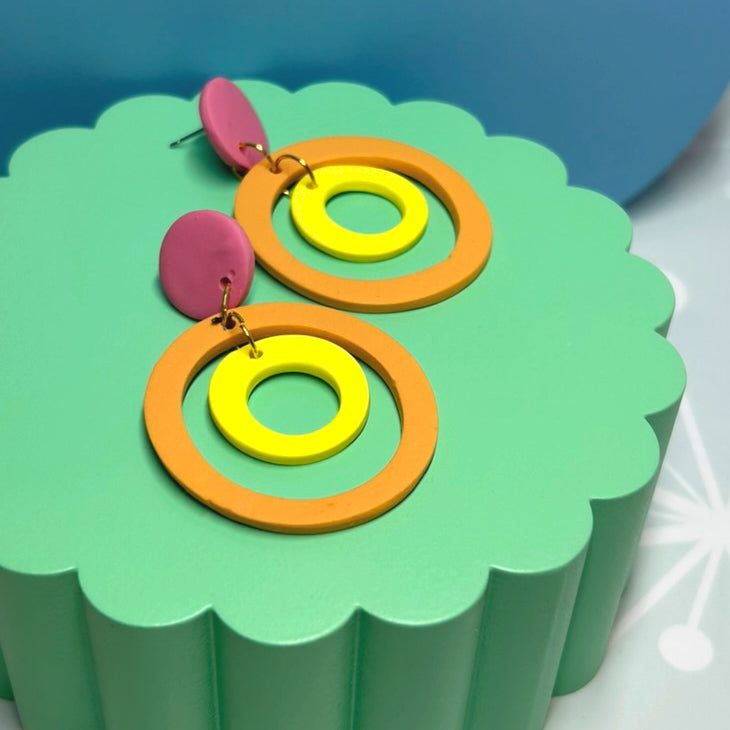Tina retro hoops