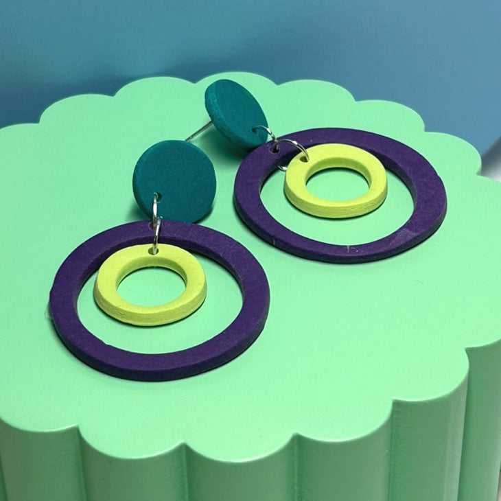 Tina retro hoops