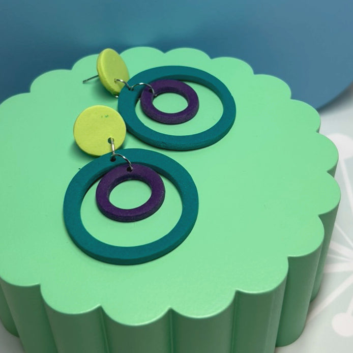 Tina retro hoops